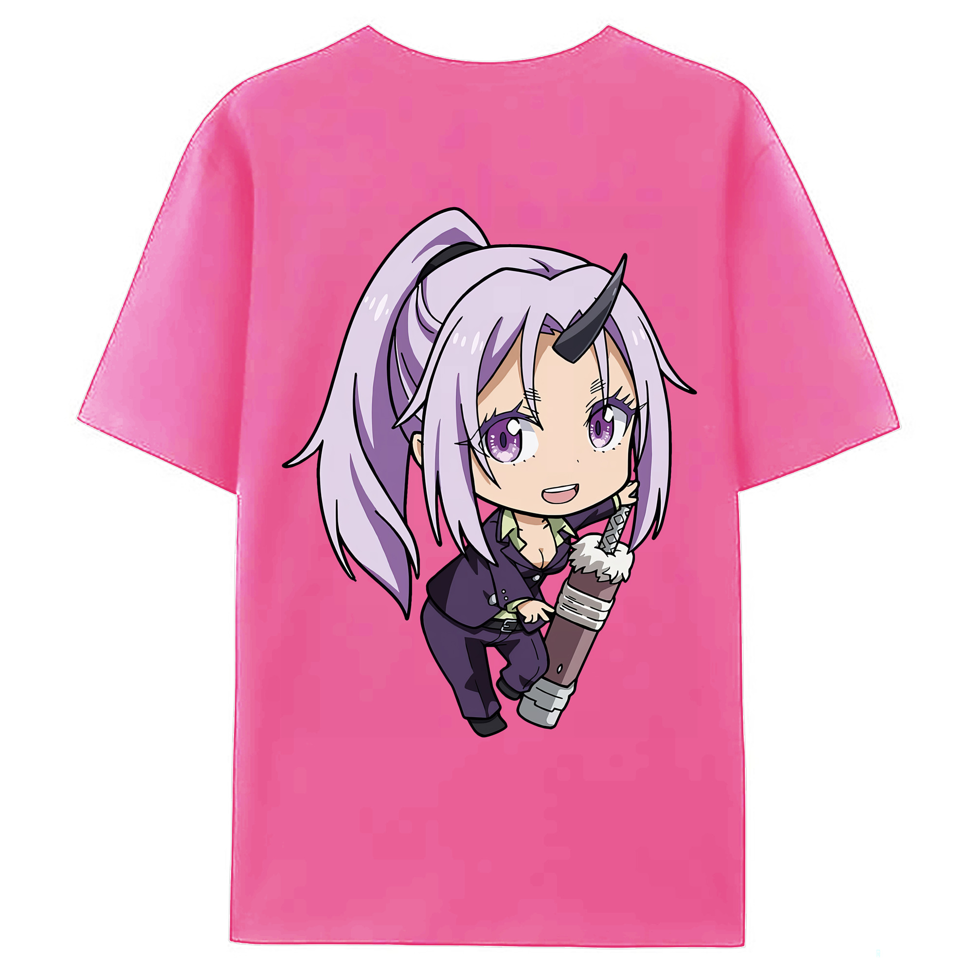 （画像用） 転スラ Regarding Reincarnated to Slime レディース半袖Tシャツ(バックプリント)